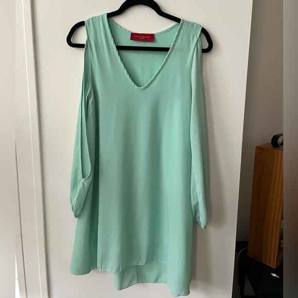Turquoise Dress with Open Sleeve Detail from Akira - Picture 1 of 4